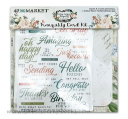 49 and Market-Vintage Tranquility Card Kit